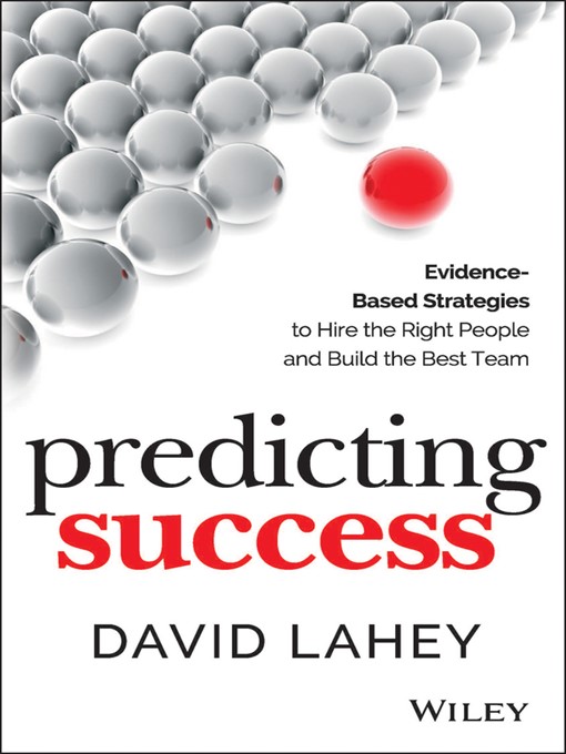 Cover image for Predicting Success